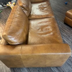 Leather Sofa 