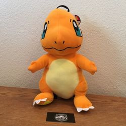 Pokemon 17" Charmander Plush Back Pack.