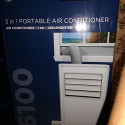 GE 3 In 1 Portable Air Conditioner/ Fan/ Dehumidifier