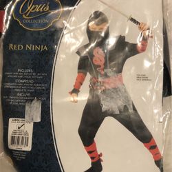 Red Ninja Child Costume