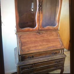 Old Old Old  Secretary  Desk 