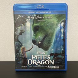 Pete's Dragon Blu-Ray DVD 2 Disc Combo Disney Movie 2016