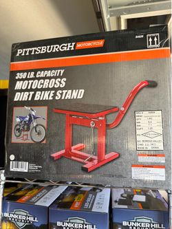 PITTSBURGH 350 lb. Capacity Motocross Dirt Bike Stand