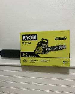 RYOBI 14” 37cc 2-cycle Gas Chainsaw 