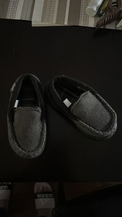 Toddler Moccasin House Shoes With Memory Form