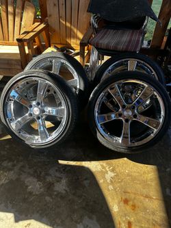 Konig rims 18” & tires