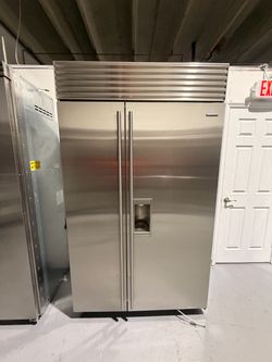 Sub Zero Refrigerator 48βinch Side By Side Stainless Steel