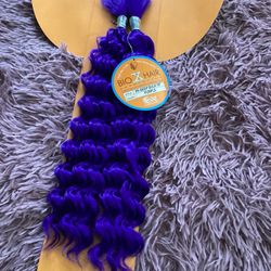 Purple Hairs Curls
