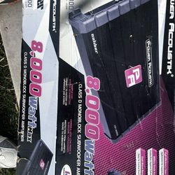 8000 Watts Power Acoustic 4 Channels Amp
