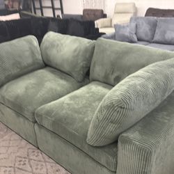 New 80x40 Sage couch / free delivery