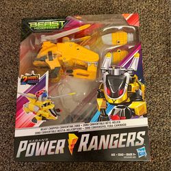 Power ranger beast morphed yellow zord