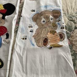 Hand Painted Pillow Cases