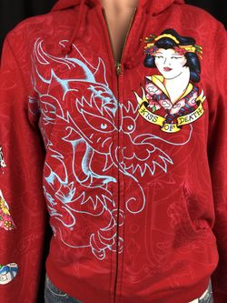 Ed Hardy By Christian Audigier Geisha Kiss Of Death Women's
