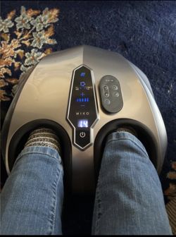 Foot Massager, Shiatsu, Compression, Deep kneading, Heat 