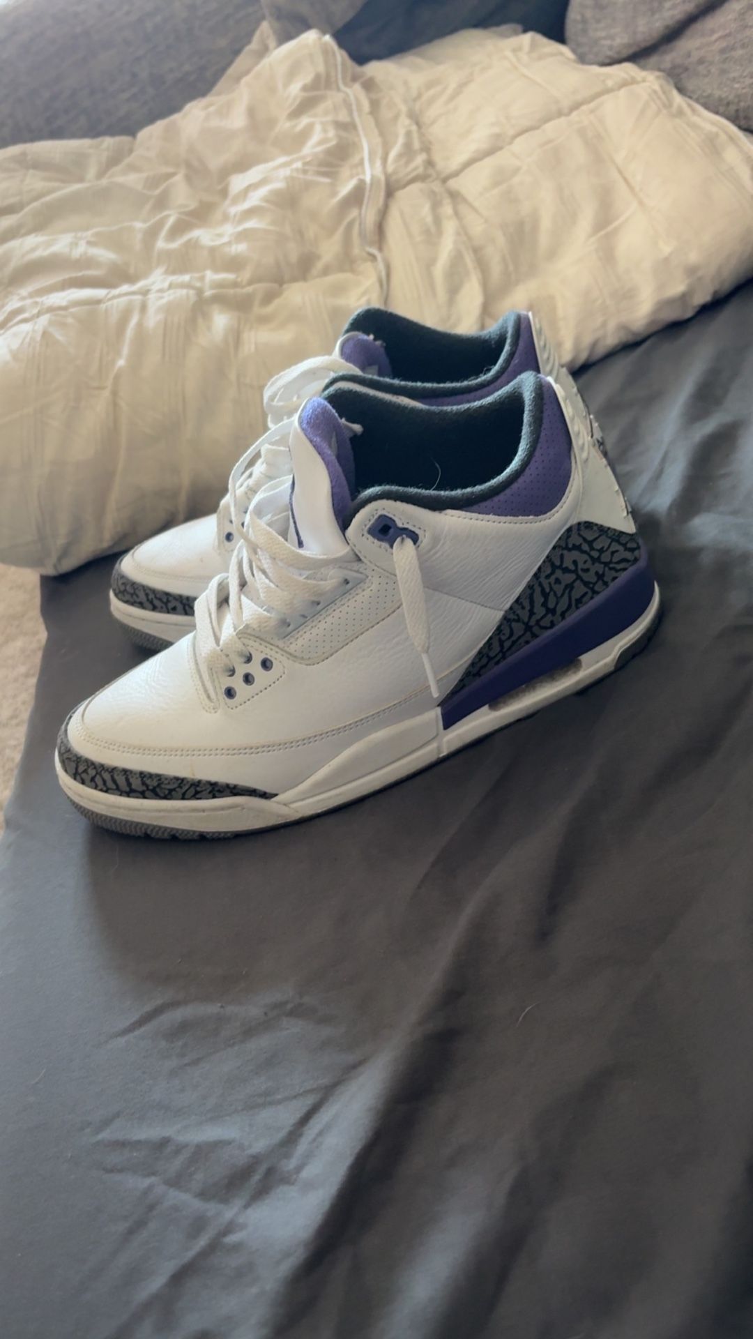 Jordan 3 Iris (purple)