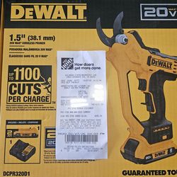 Dewalt 20V Pruner Kit (2ah Battery and Charger)