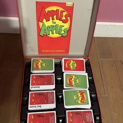 Apples to apples party box game
