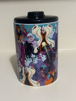 Disney Villains Ceramic Cookie Jar/Canister