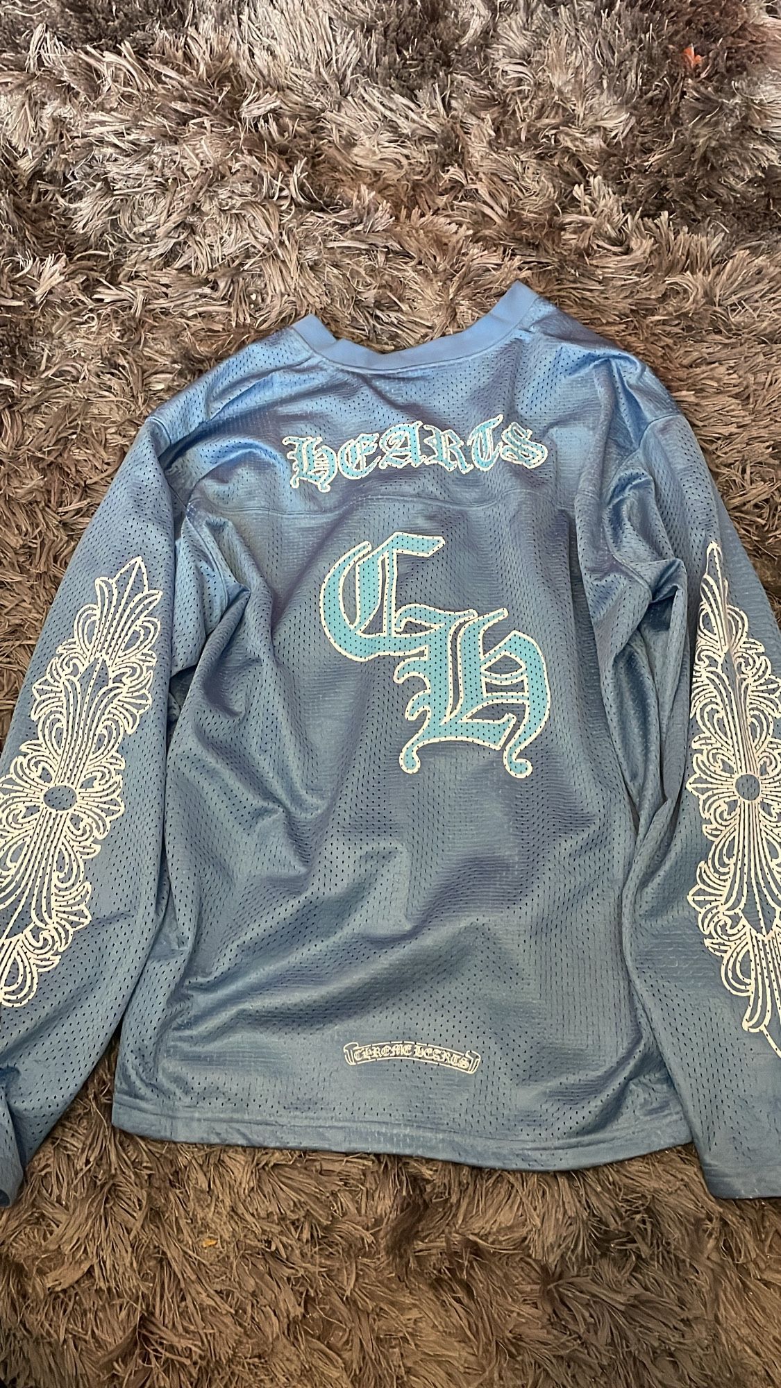 Chrome Hearts Blue Jersey