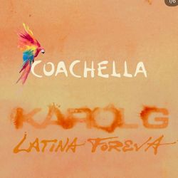 Coachella 2026 W1 : Karol G  (Sunday Only)
