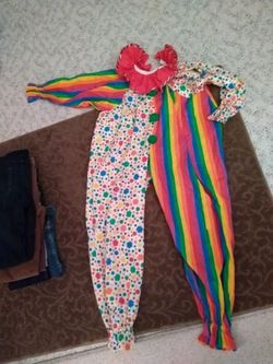 Clown costume. 5.00