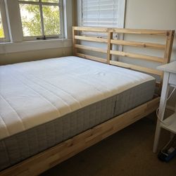 Full Bed frame With Mattress