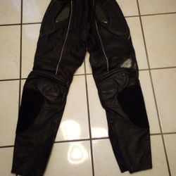 Firstgear motorcycle leather pants 