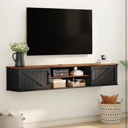 Farmhouse Floating TV Stand