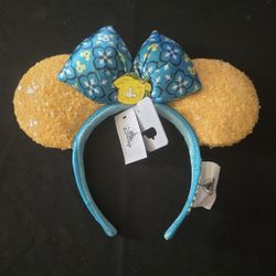 Disney Parks Limoncello Epcot Italy Pavilion Minnie Lemon Ears Headband NEW