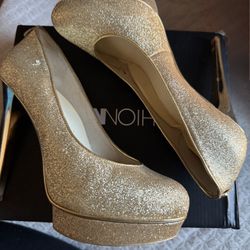 Used Glitter Michael Kors Heels