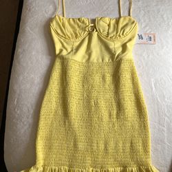 Yellow Summer Dress 
