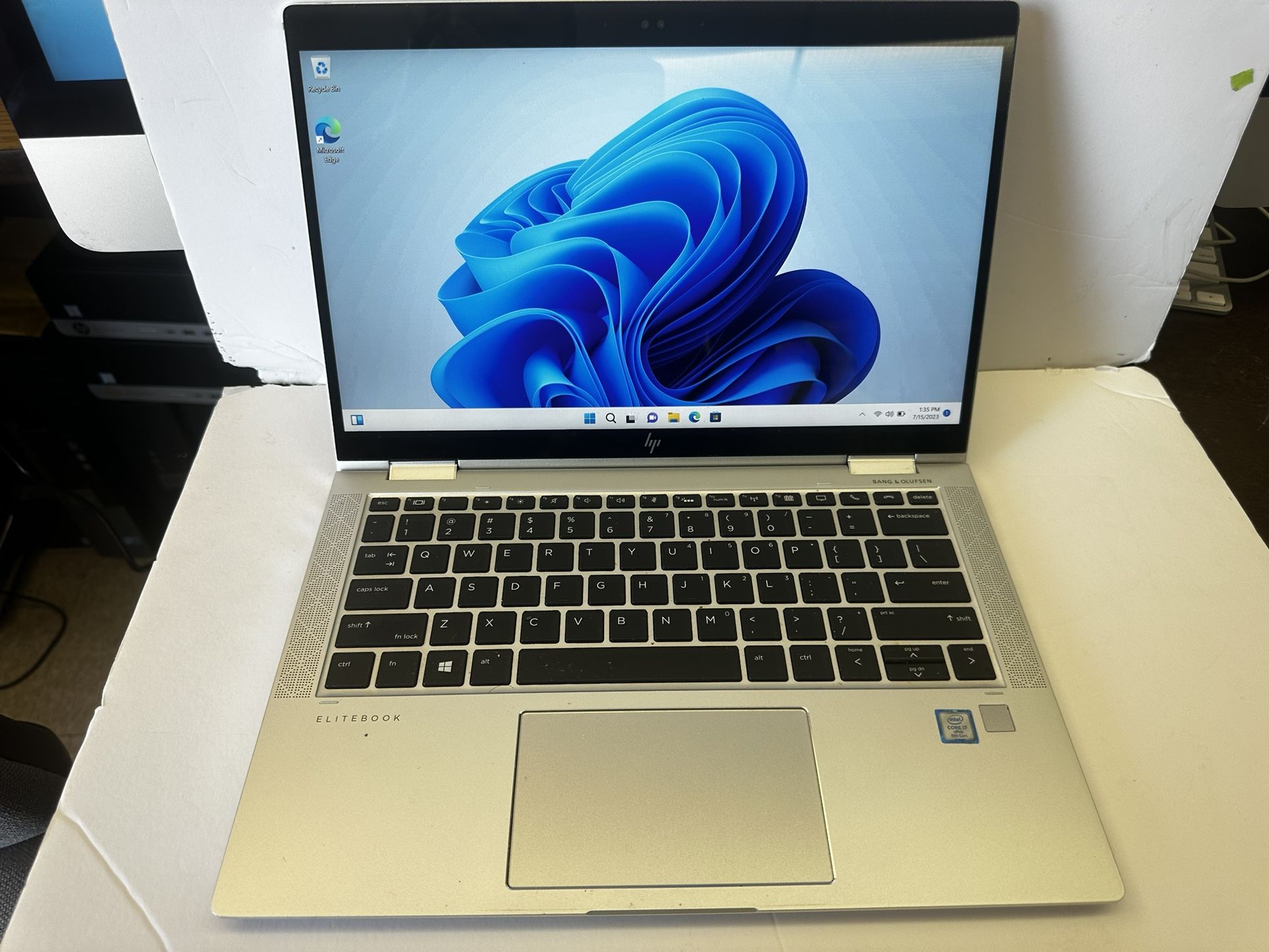 HP Elitebook x360 model 1030 G3, core i7,-8th gen