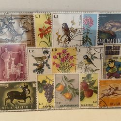 Stamps From San Marino 1976