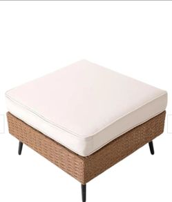 outdoor ottoman set