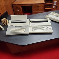 Typewriters and calculators