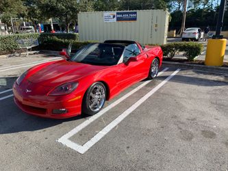 2007 Base C6 Red Corvette