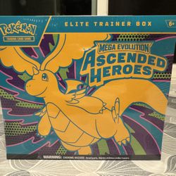 Pokemon ASCENDED HEROES ELITE TRAINER BOX