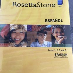 Rosetta Stone. Spanish. Sealed