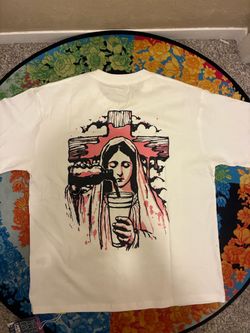 White Graphic Print T-Shirt