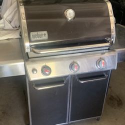 Weber Genesis E-310 BBQ Grill Propane Brown For Sale