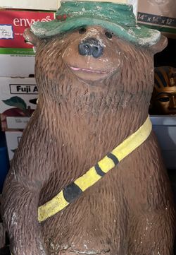 Vintage Bear Statue