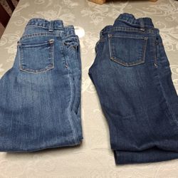 Girls Blue Jeans.size 8 Slim....Gap