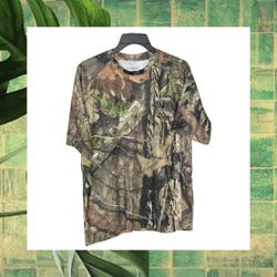 Magellan Outdoors Hunting Camouflage Trees Shirt Men Small 