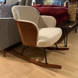 Mid Century Modern Style Rocking Chair MCM