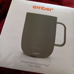 Ember Stainless Steel Temperature Control Mug - BRAND NEW - Black, 14oz (414ml)