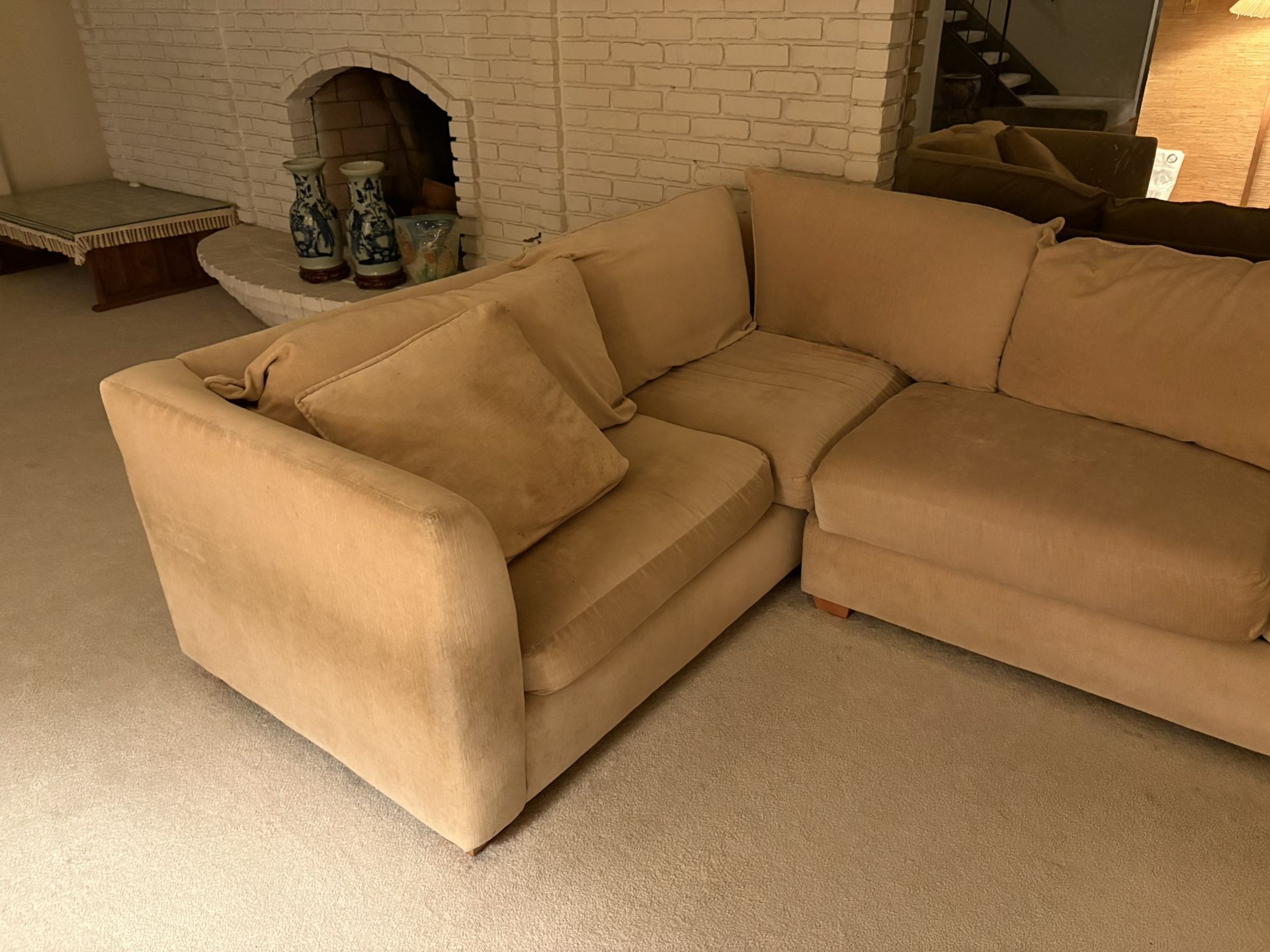 Free couch From Plummers 