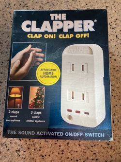 Clapper still wrapped