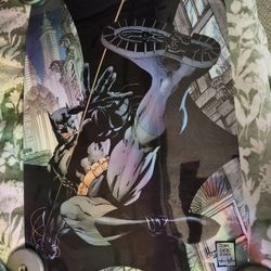 Batman Vintage Jim Lee Poster 2001 Laminated
