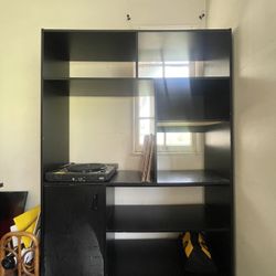 Black Storage Center/ Entertainment Center