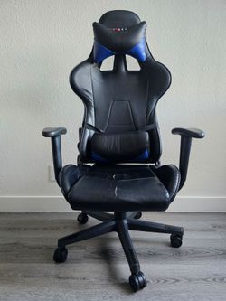 Furmax Gaming Office Chair Ergonomic High-Back Racing Style Adjustable Height Executive Computer Chair,PU Leather Swivel Desk Chair